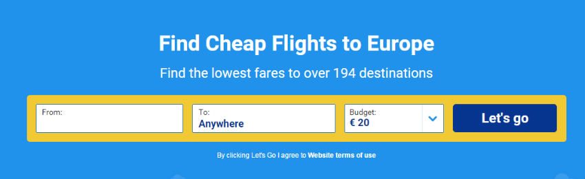 rynair cheap flights